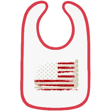 Discover Patriotic American Golfer USA Flag Golf Club Golf Bibs