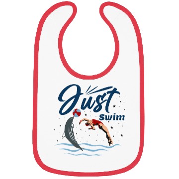 Discover Just Swim - Cute Dolphins With Swimmer Bibs