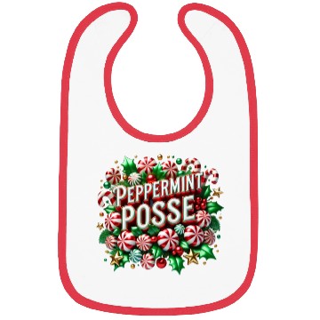 Discover Peppermint Posse Bibs