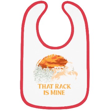 Discover That Rack is Mine Deer Hunting Elk Hunter Forest B Bibs