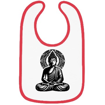 Discover Buddha Yoga Deep Meditation And Calm Centering Bibs