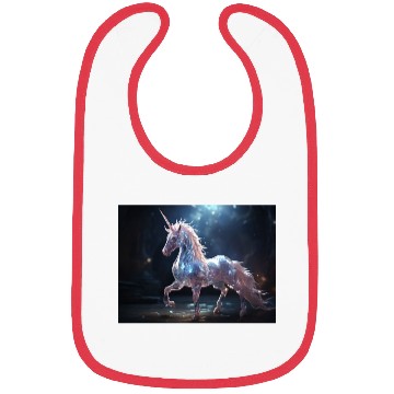 Discover Crystalline Unicorn Bibs
