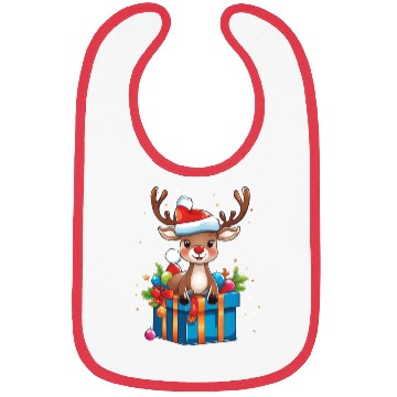 Discover Reindeer Surprise Bibs