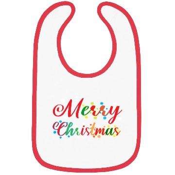 Discover Holly Jolly Holidays : Merry Christmas Bibs