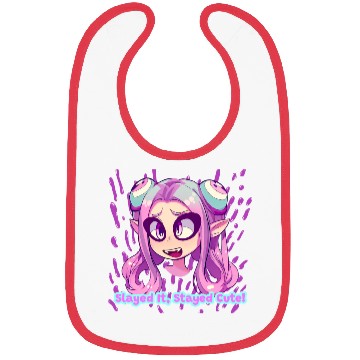 Discover Slayed It, Stayed Cute! - Cute GamerGirl Gift Bibs