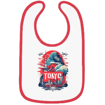 Discover Bibs with distinctive Tokyo design