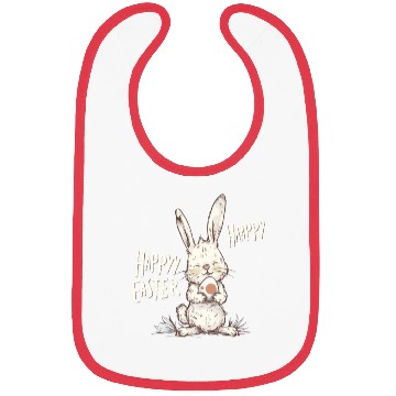 Discover Happy Easter Bunny, Easter Day Bibs