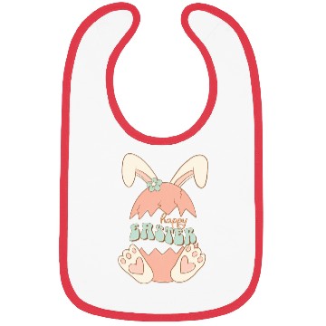 Discover Happy Easter Bunny, Easter Day Bibs