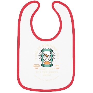 Discover Time Is Running Out Bibs