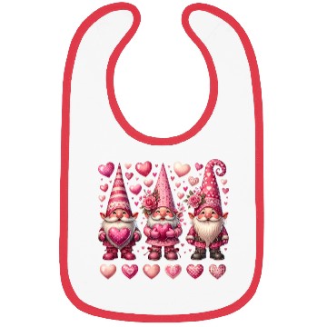 Discover Valentines Gnomes Bibs