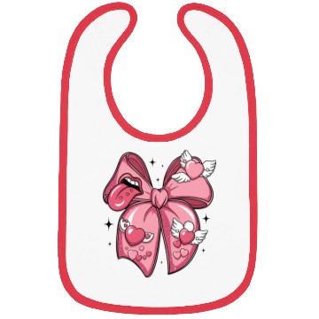 Discover Valentine Coquette Bibs