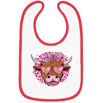 Discover Heifer Valentine Bibs