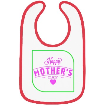 Discover Vibrant Mother's Day Greeting Bibs