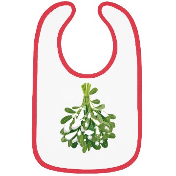Discover Mistletoe Bibs