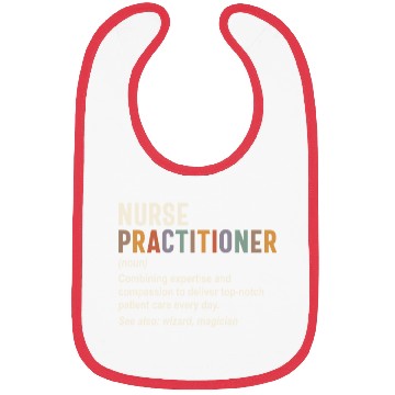 Discover Nurse Practitioner - Expertise Meets Compassion Bibs