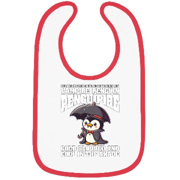 Discover COLD BLOODED AND COOL IN THE SHADE VAMPIRE PENGUIN Bibs