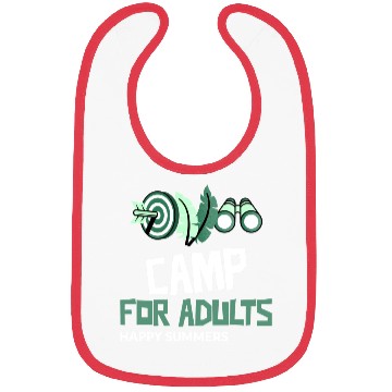 Discover Camp for adults Bibs