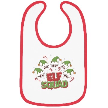 Discover Elf Squad Bibs