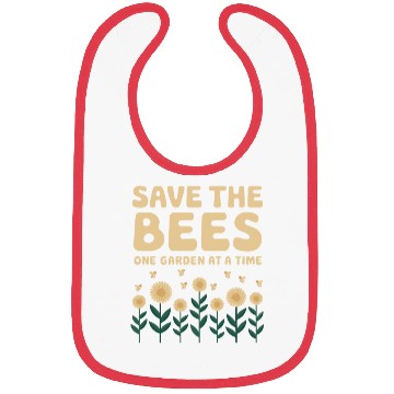 Discover Bee-Friendly Gardener Pollinator Garden and Save Bibs
