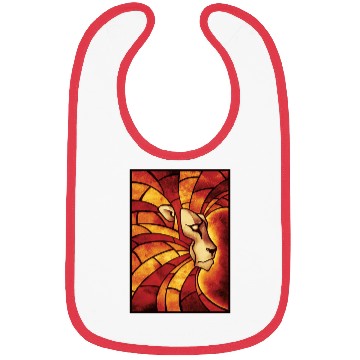 Discover Lion of Judah Mosaic African Lion Rasta Roots Love Bibs