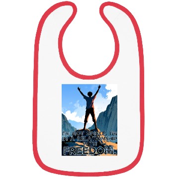Discover Not Single In Relationship with Freedom Valentines Bibs