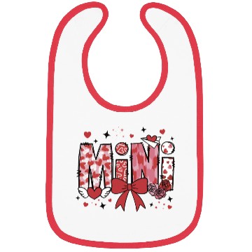 Discover Valentines Retro, Valentine Day Bibs