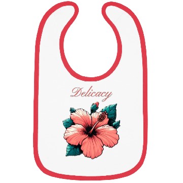 Discover Hibiscus Grace: A Symbol of Delicacy and Elegance Bibs