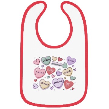 Discover Cute Teacher Valentine Bibs