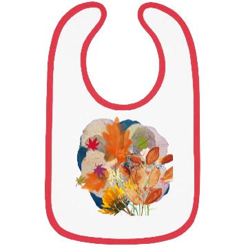 Discover Laves and Flower Use for All Over Print for Ladies Bibs
