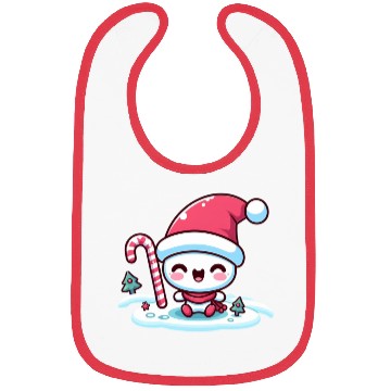 Discover Merry Little Snowman Bibs