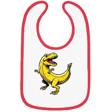 Discover Bananasaurus REX – Funny T-Rex Banana Design Bibs