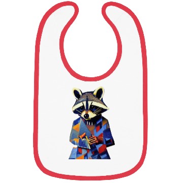 Discover Raccoon businessman Bibs