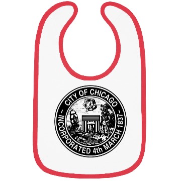 Discover City of Chicago seal Bibs