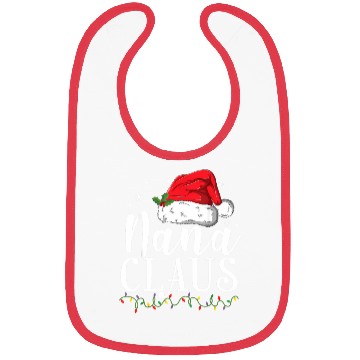 Discover Funny Nana Claus Christmas Pajamas Santa Gift Bibs