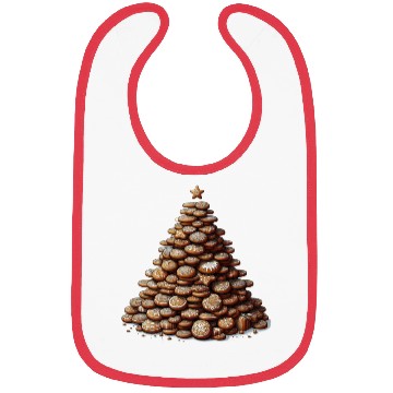Discover Gingerbread Christmas Tree - Festive Gifts Bibs