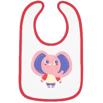 Discover Cute Cardboard Elephant Bibs