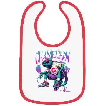 Discover Urban Chameleon Design Bibs
