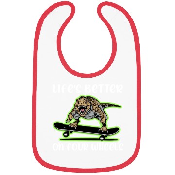 Discover Life’s Better on Four Wheels Bibs