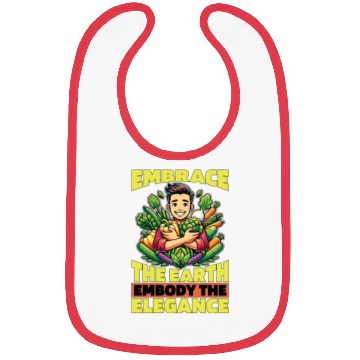 Discover Vegetarian Embrace The Earth Veganism Vegetarians Bibs
