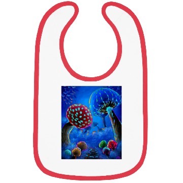 Discover Mushroom Path Bibs