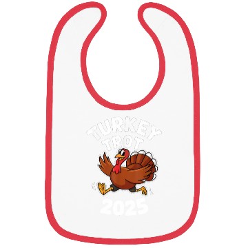 Discover Funny Thanksgiving Turkey Trot 2025 Bibs