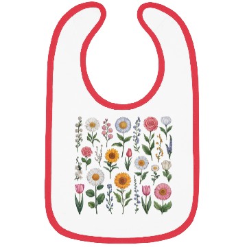 Discover Wildflowers Bibs