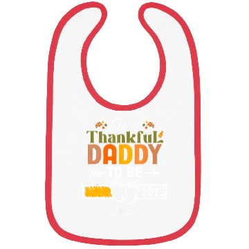 Discover One Thankful Daddy To Be 2025 Thanksgiving Bibs