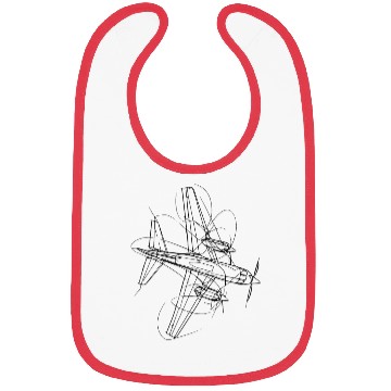 Discover Aircraft Sketch Bibs