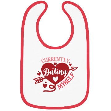Discover Valentines Day, Valentine Retro Bibs