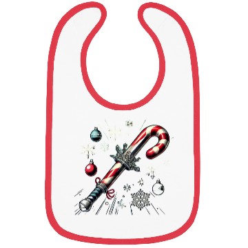 Discover Candy Cane Swordfight: Christmas Battle & Cheer Bibs