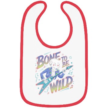 Discover Skeleton Guitar Player Bones Guitarist Musician Bibs