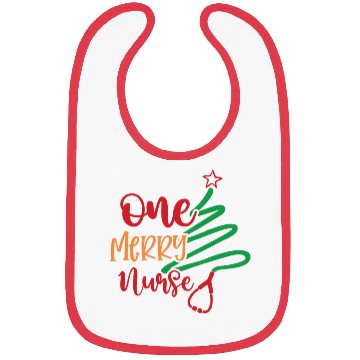 Discover one merry nurse Bibs
