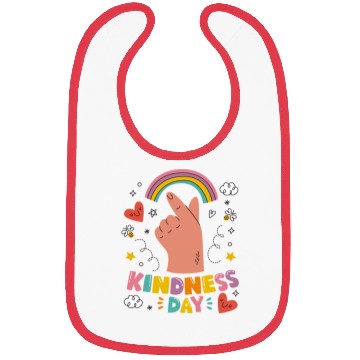 Discover World Kindness Day Bibs