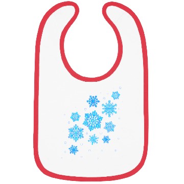 Discover snowflakes Bibs